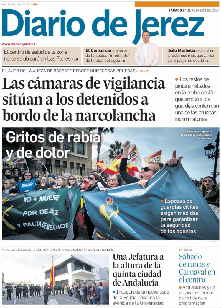 Portada de Diario de Jerez (España)