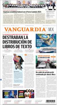 Portada de Vanguardia (México)
