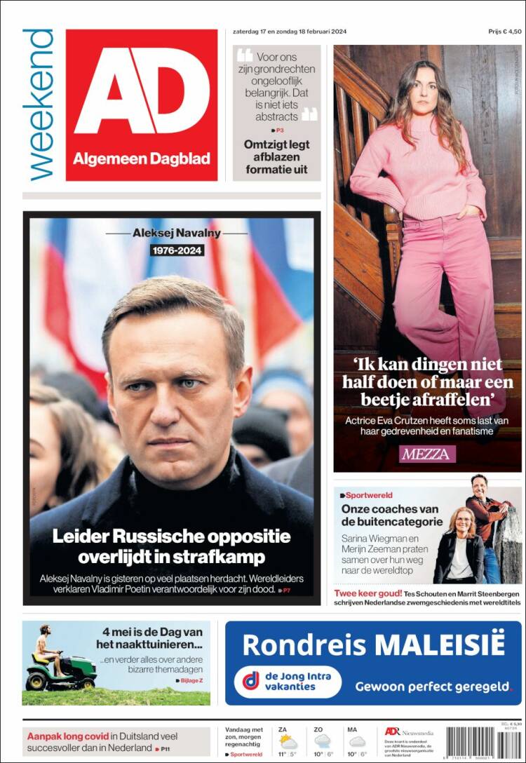 Portada de AD (Pa&iacute;ses Bajos)