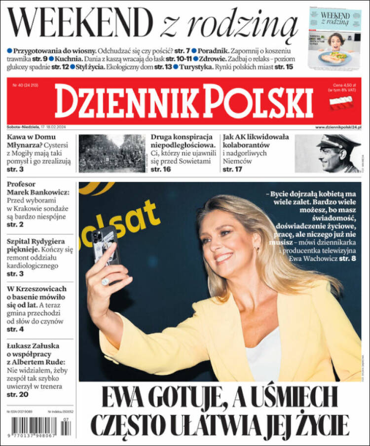 Portada de Dziennik (Polonia)