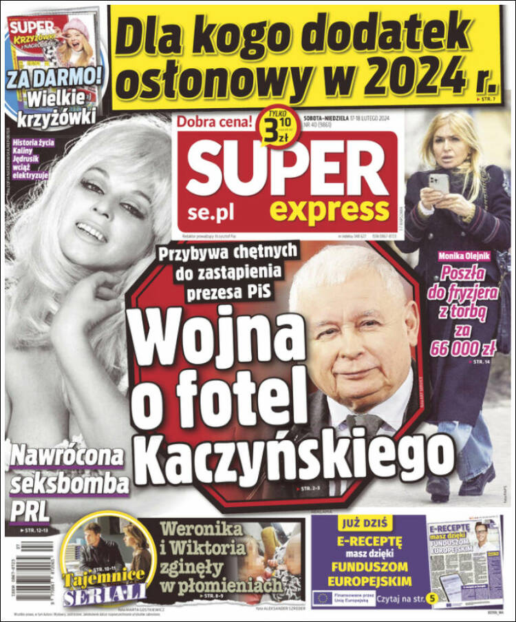 Portada de Super Express (Polonia)