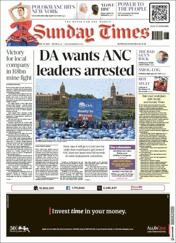 Portada de Hürriyet (Turqu&iacute;a)