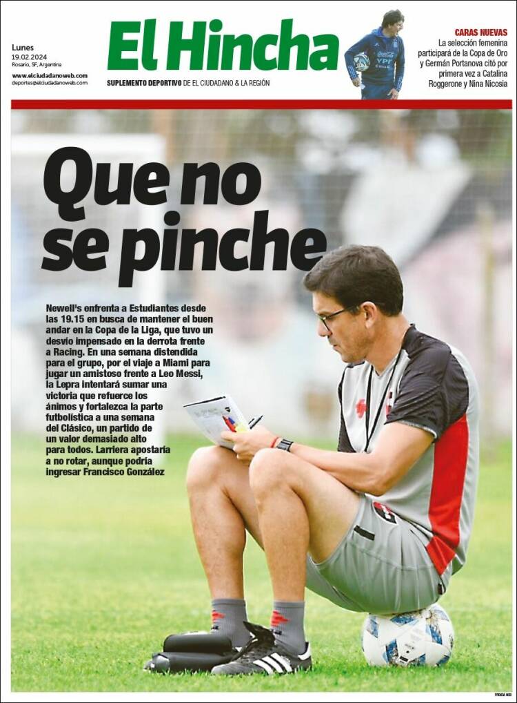 Portada de El Hincha (Argentina)