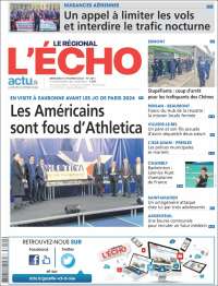 Portada de L'Echo de la Haute-Vienne (Francia)