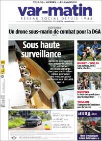 Portada de Var-Matin (Francia)