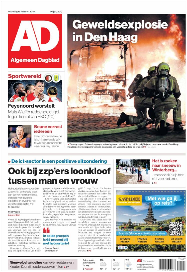 Portada de AD (Pa&iacute;ses Bajos)