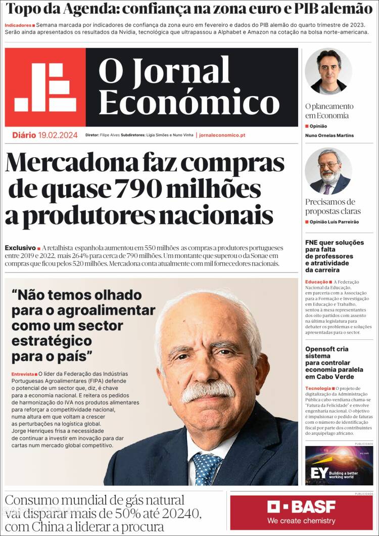 Portada de Oje (Portugal)