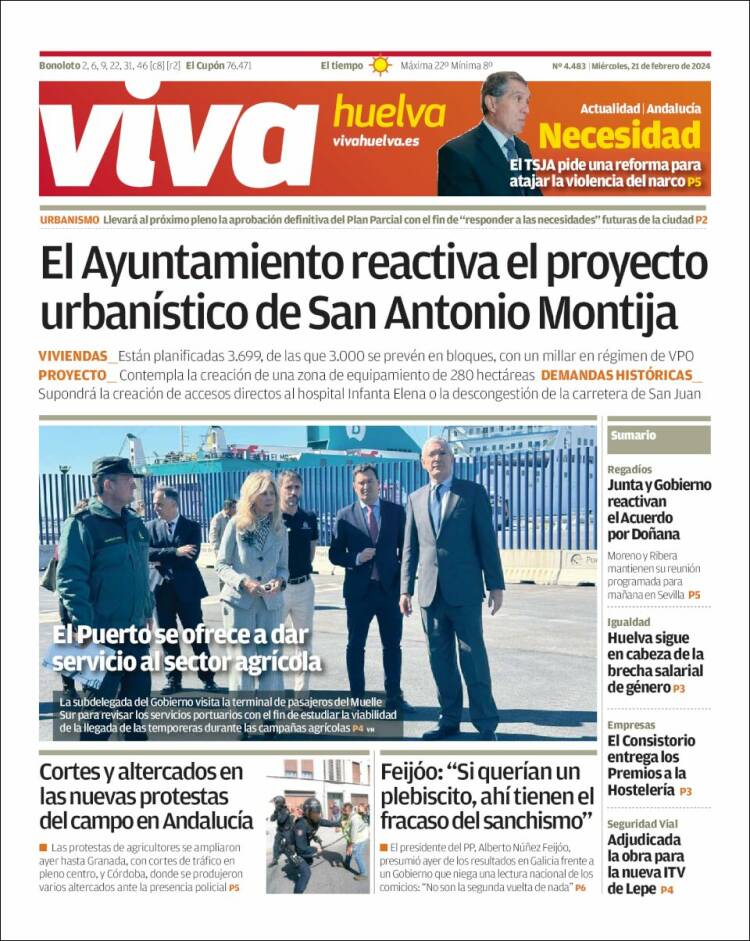 Portada de Viva Huelva (Espa&ntilde;a)
