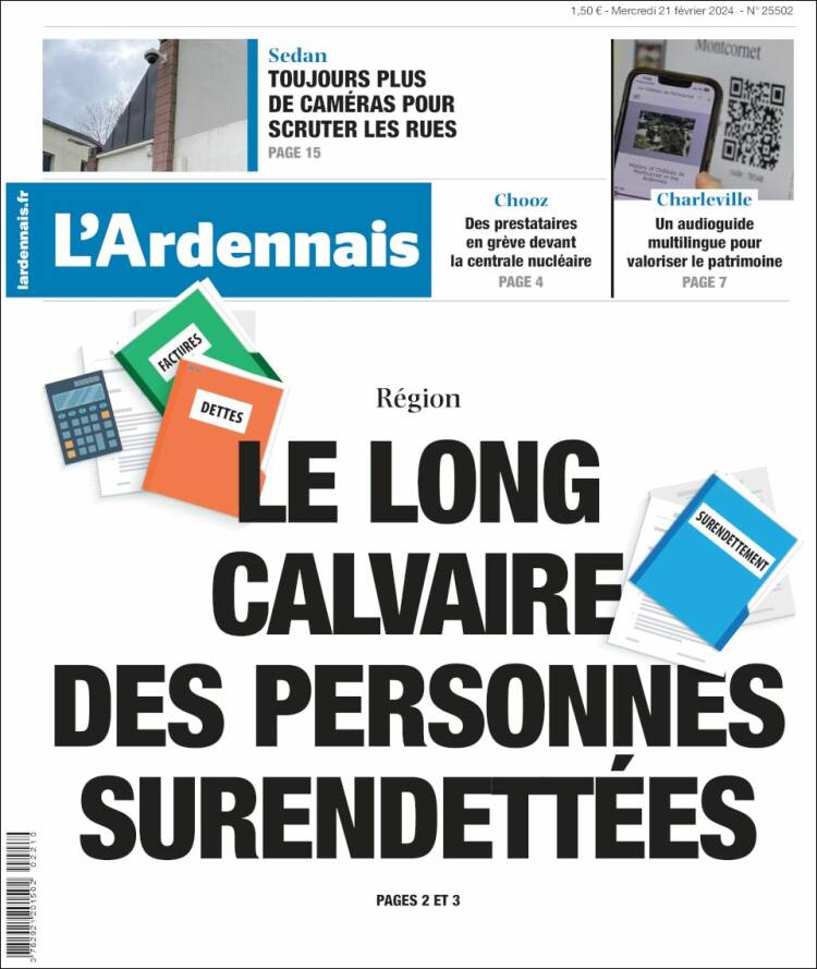 Portada de L'Ardenais (Francia)