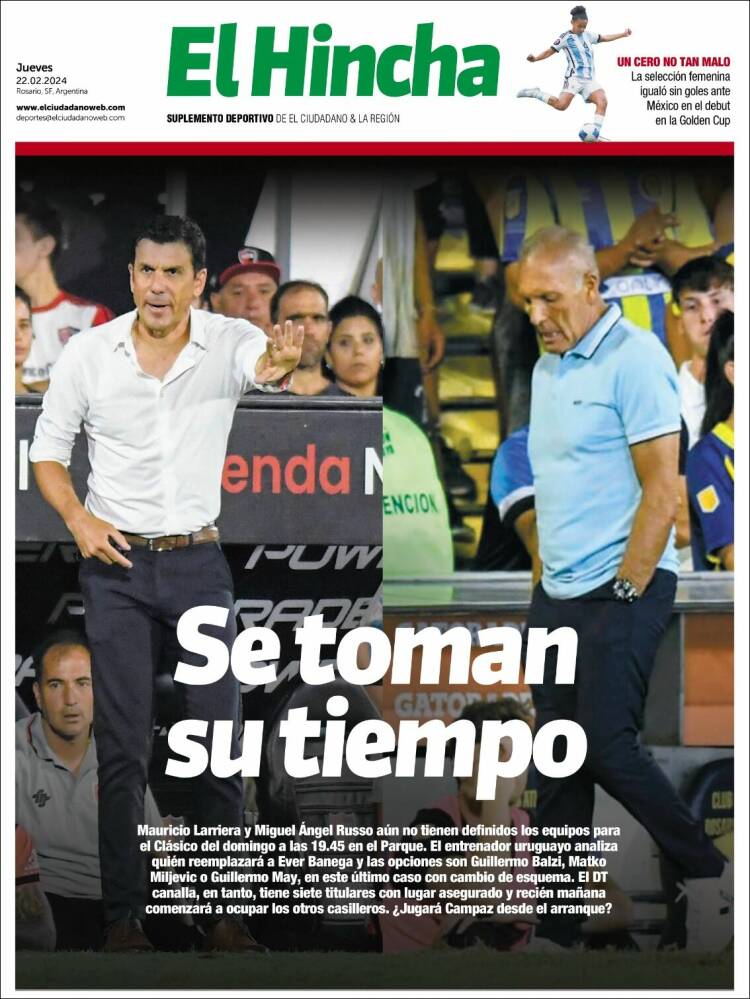 Portada de El Hincha (Argentina)