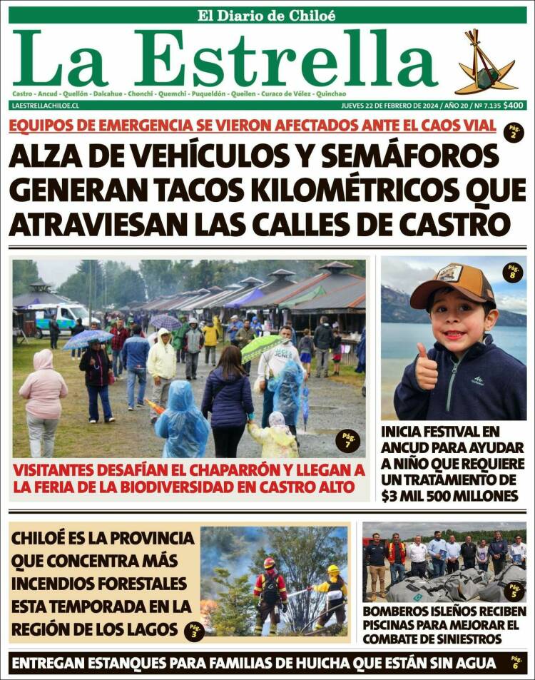 Portada de Estrella de Chiloé (Chile)