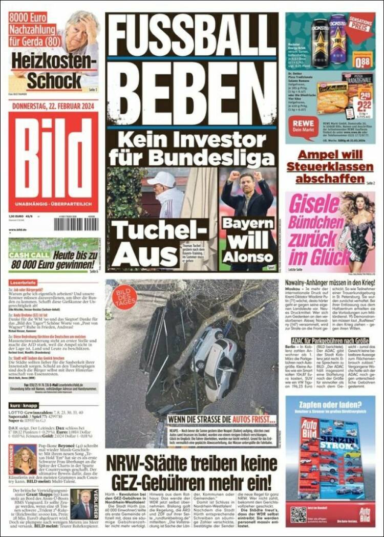 Portada de Bild (Alemania)