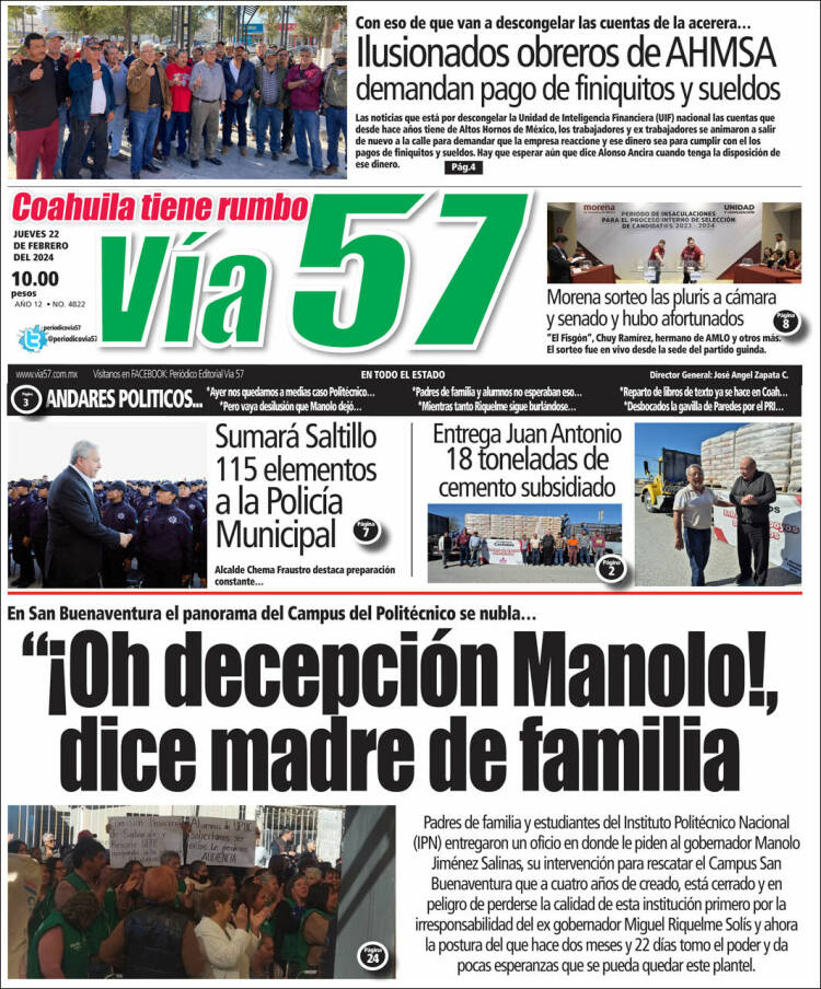 Portada de Via57 (M&eacute;xico)