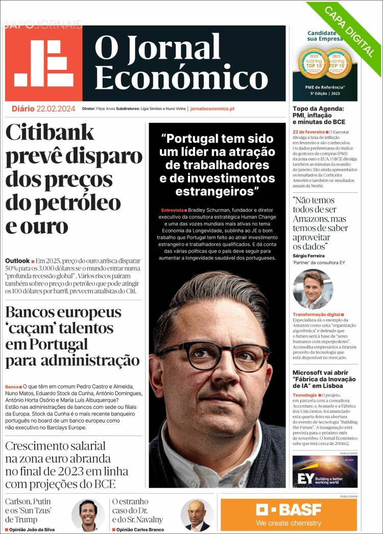 Portada de Oje (Portugal)