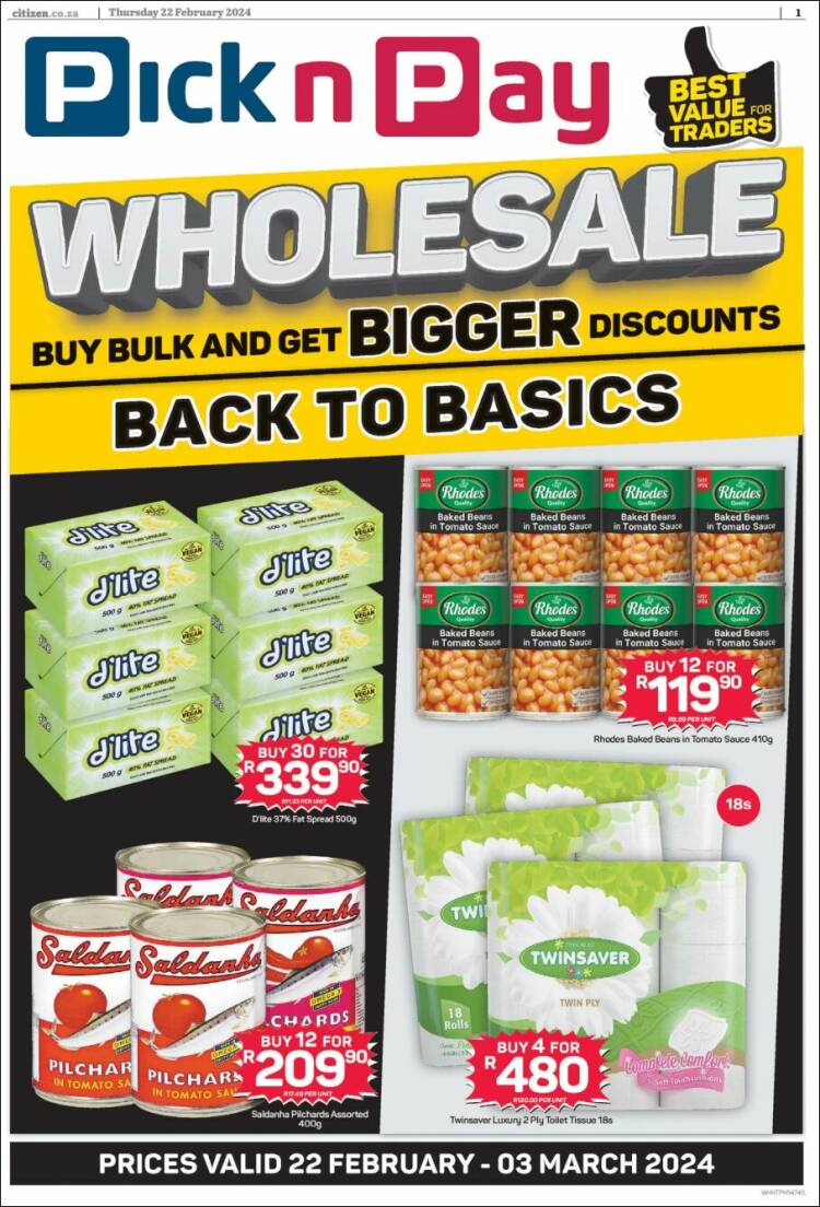 Portada de The Citizen (Sud&aacute;frica)