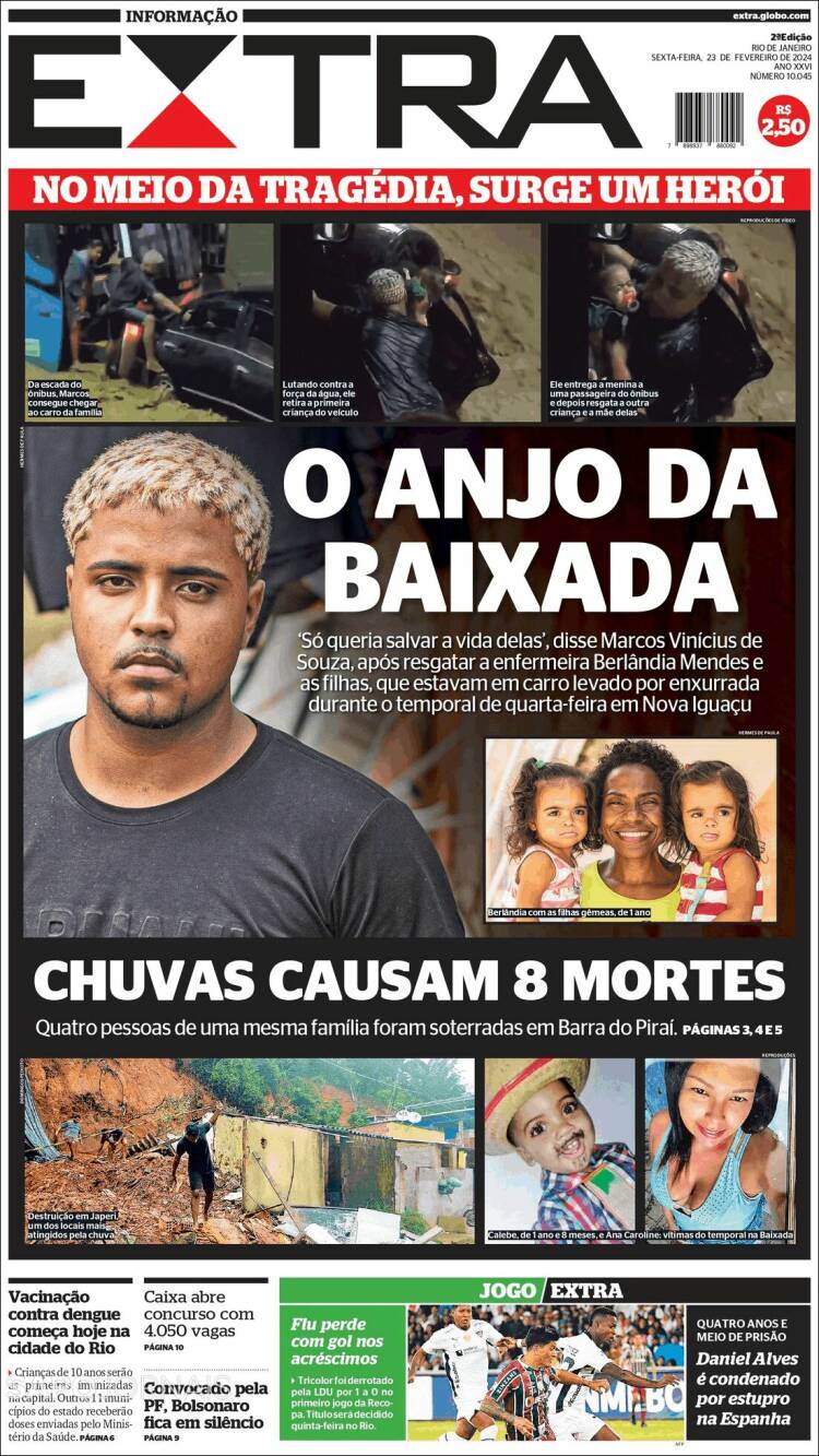 Portada de Extra (Brasil)