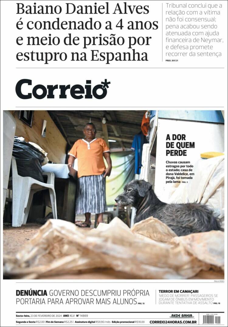 Portada de Correio* (Brasil)