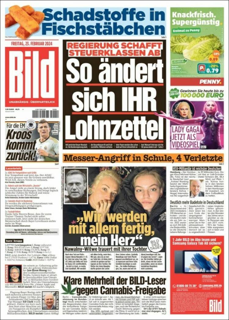 Portada de Bild (Alemania)