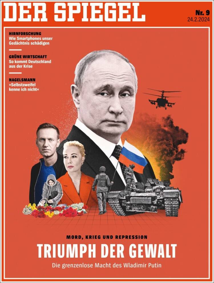 Portada de Der Spiegel (Alemania)