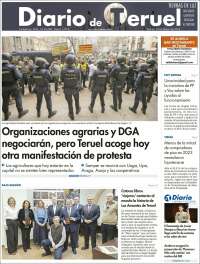 Portada de Diario de Teruel (España)