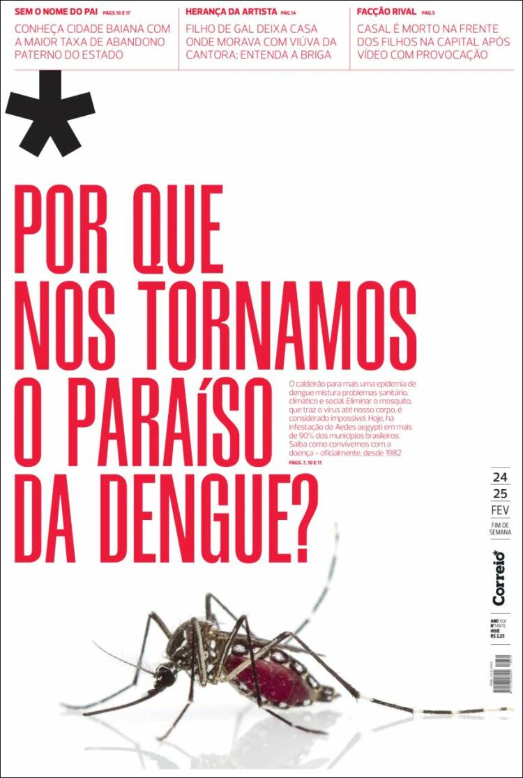 Portada de Correio* (Brasil)