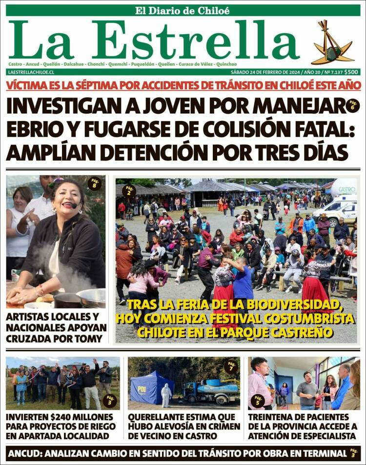 Portada de Estrella de Chiloé (Chile)