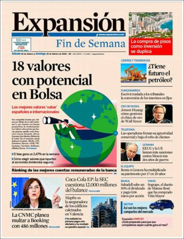 Portada de Expansión (Espa&ntilde;a)