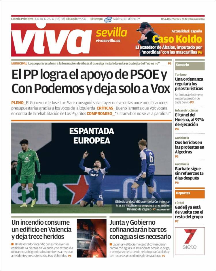 Portada de Viva Sevilla (Espa&ntilde;a)