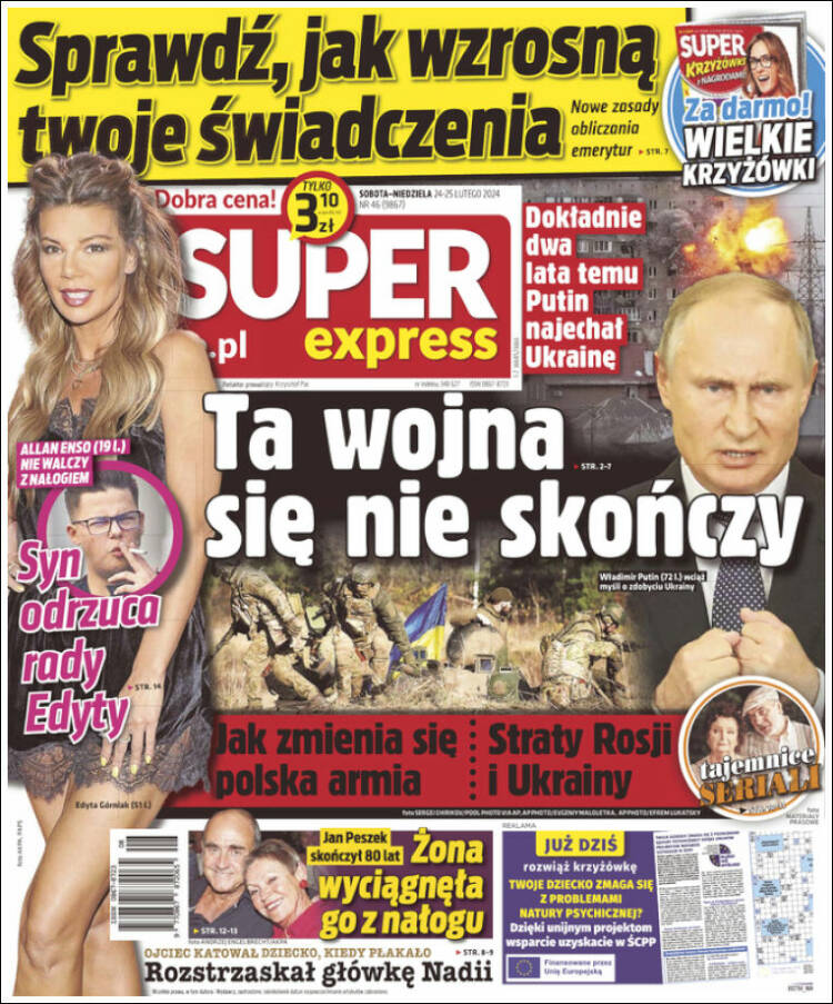 Portada de Super Express (Polonia)