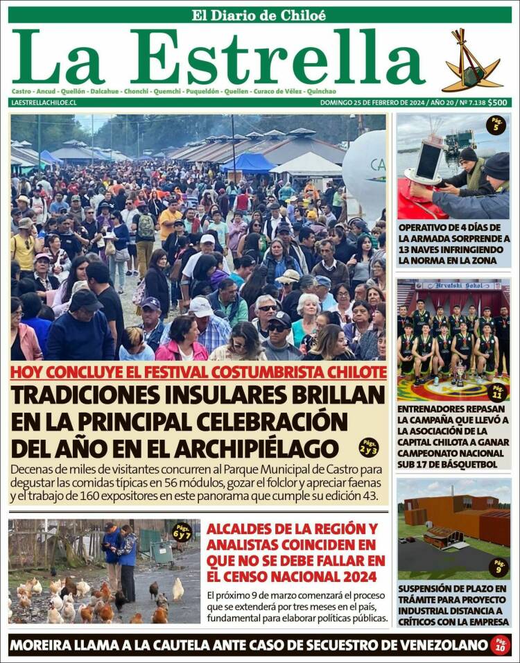 Portada de Estrella de Chiloé (Chile)