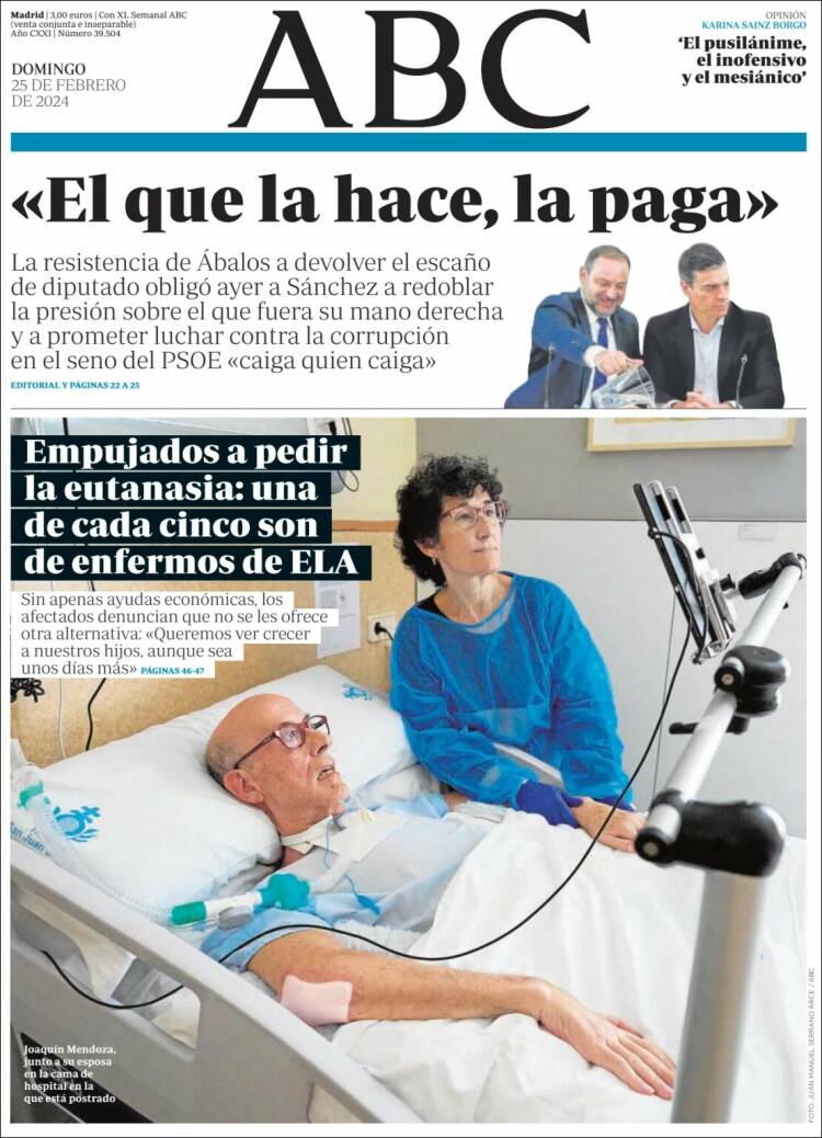Portada de ABC (España)