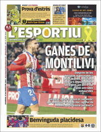 Portada de L'Esportiu : Girona (España)