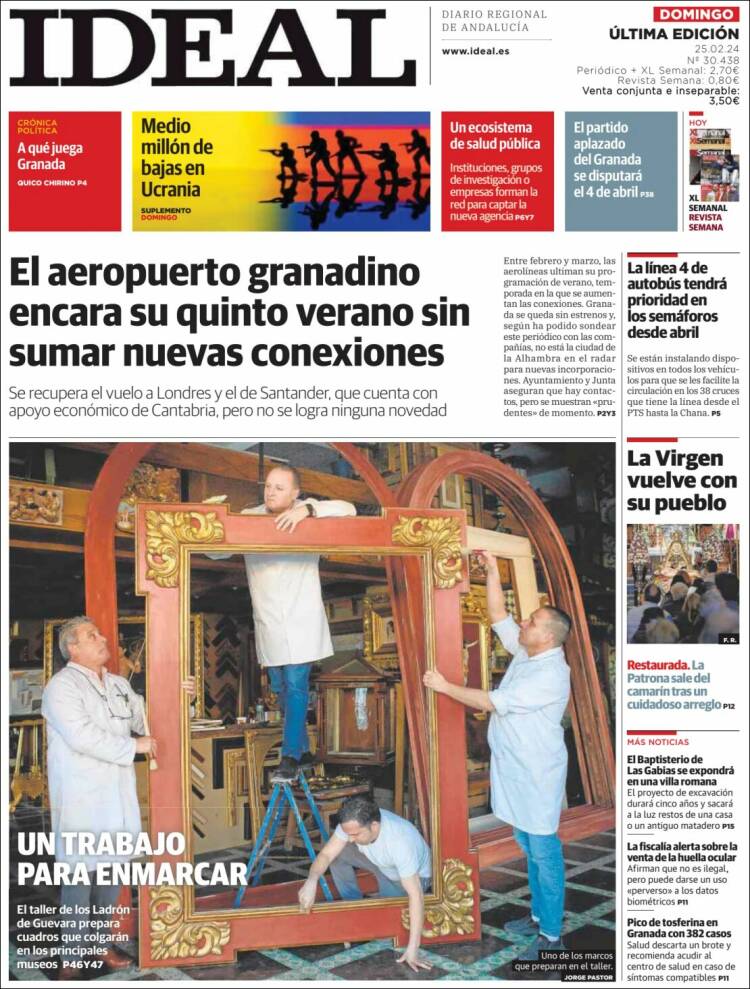 Portada de Ideal (España)