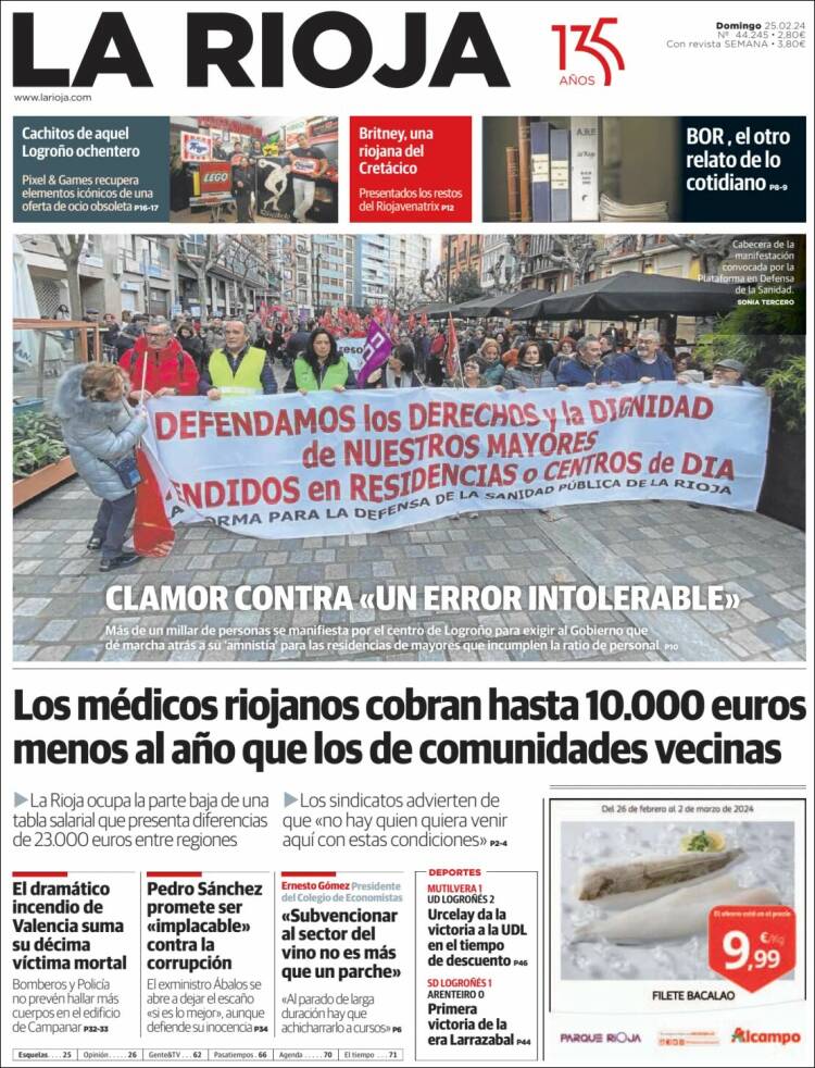 Portada de La Rioja (España)