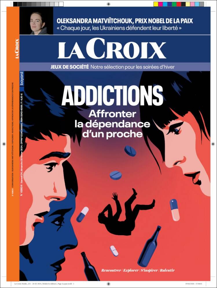 Portada de La Croix (Francia)
