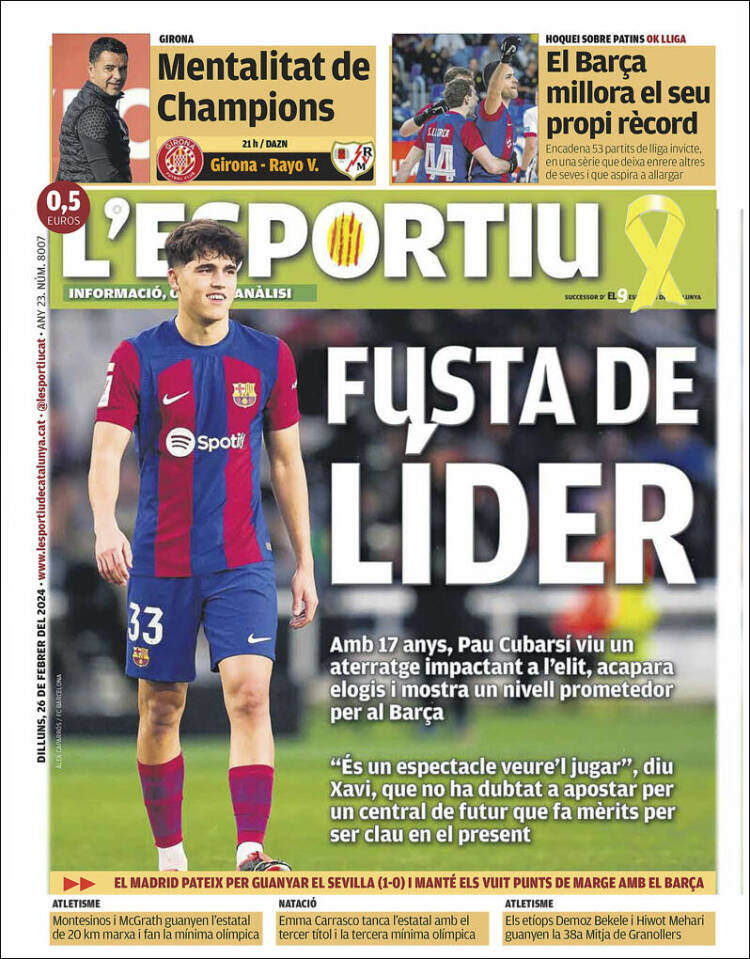 Portada de L'Esportiu (España)