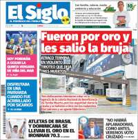 Portada de El Siglo (Panamá)