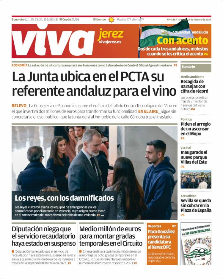 Portada de Información - Jerez (España)