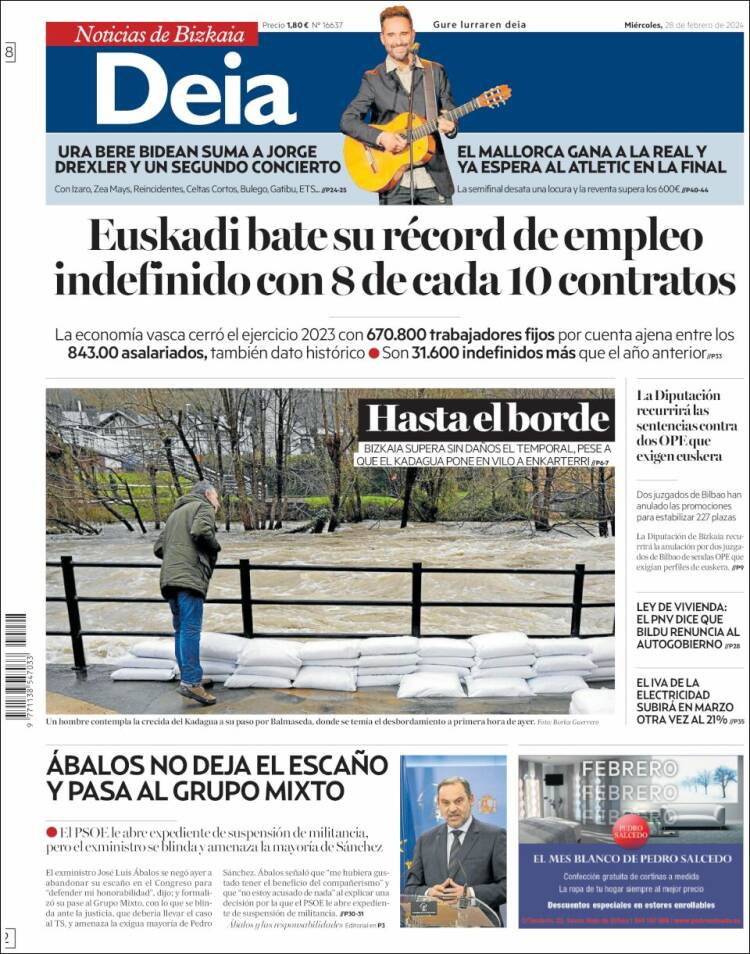 Portada de Deia (España)