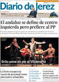 Portada de Diario de Jerez (España)