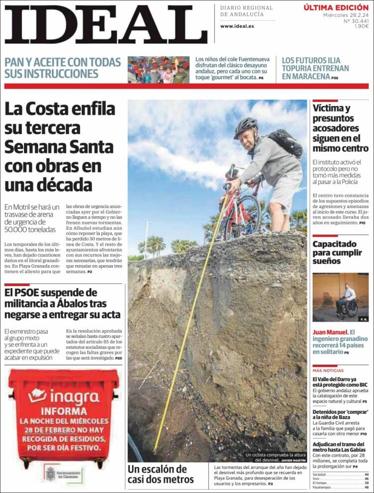 Portada de Ideal (España)