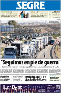 Portada de Segre  (España)