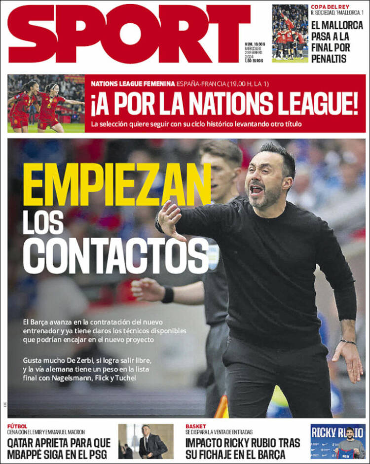 Portada de Sport (España)