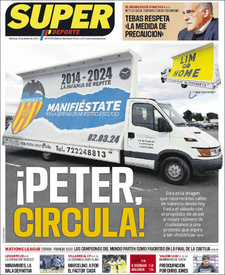 Portada de Superdeporte (España)