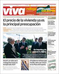 Portada de Viva Málaga (España)