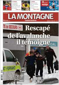 Portada de La Montagne (Francia)