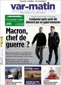 Portada de Var-Matin (Francia)