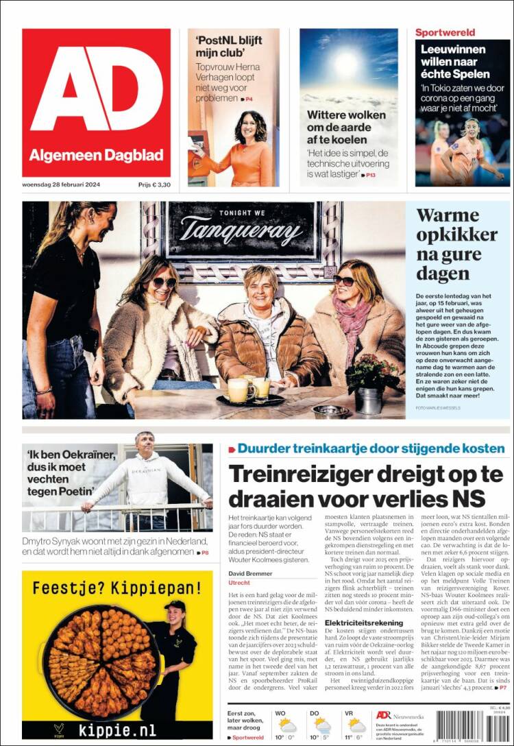 Portada de AD (Pa&iacute;ses Bajos)