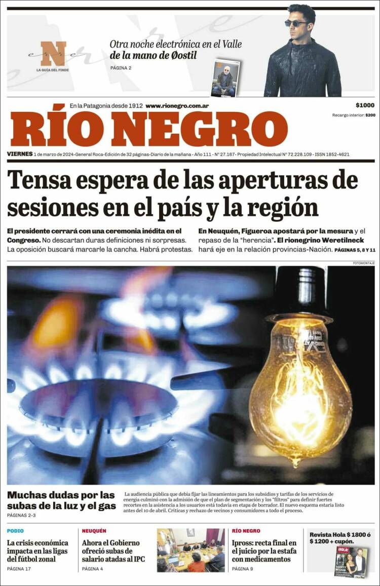 Portada de Rio Negro (Argentina)