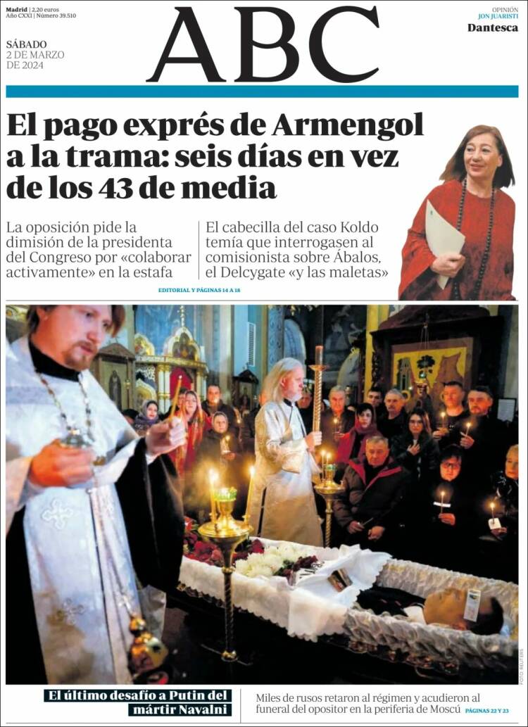 Portada de ABC (España)